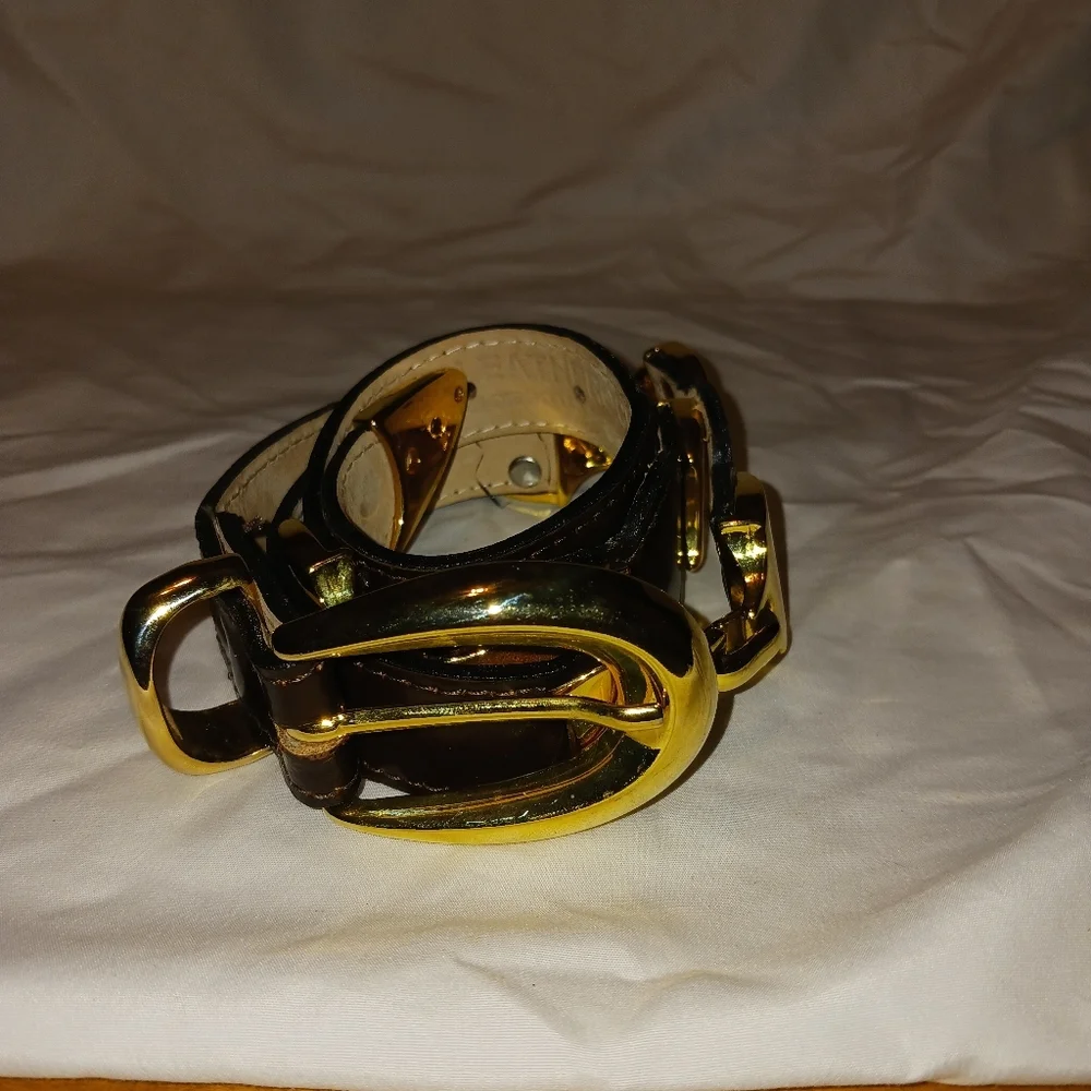 Leatherock Inc. 1994 Vtg Brown Belt -San Diego, USA # 8803